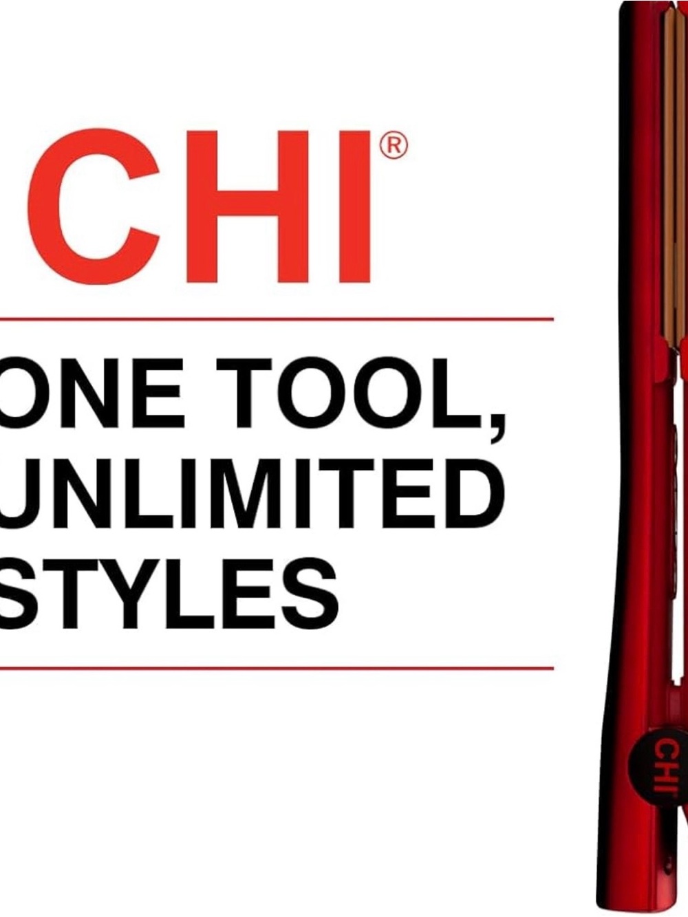 CHI Red 1" Ceramic Hair Flat Iron - CHI